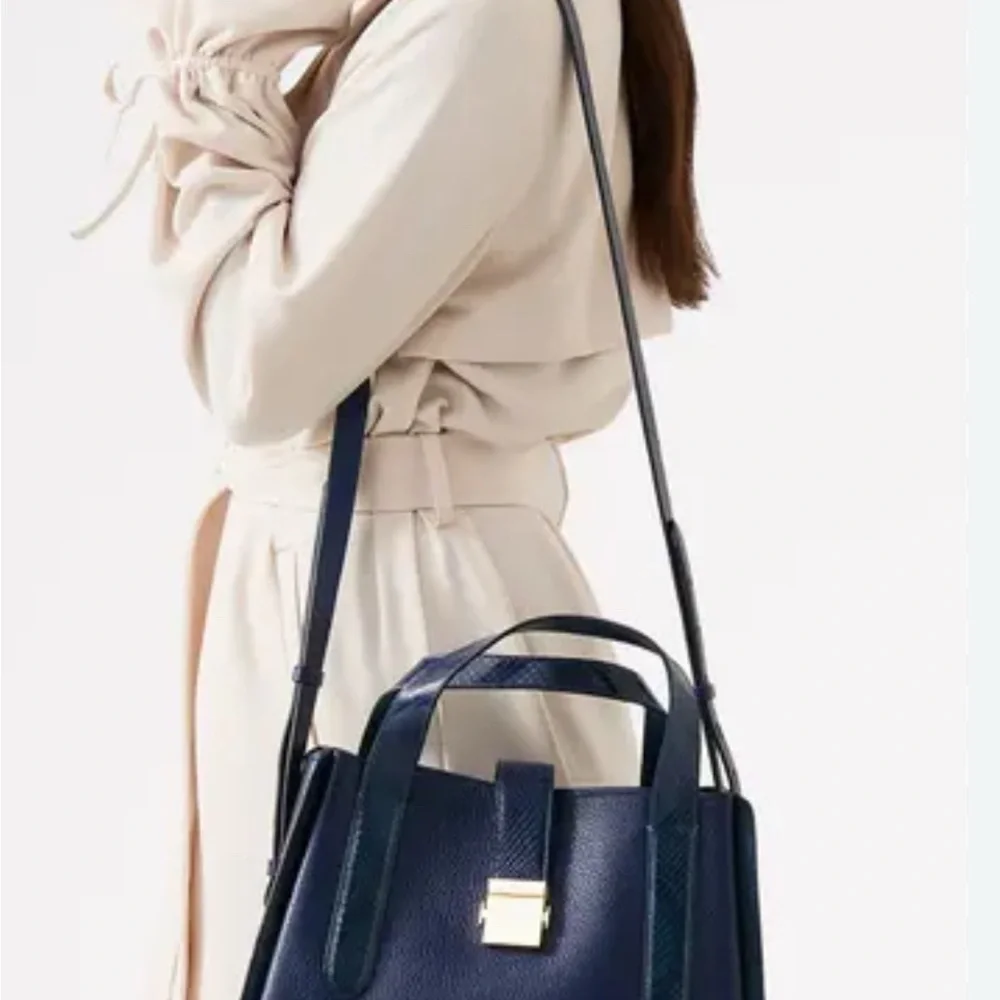 **SOLD ON ANOTHER PLATFORM**NEW RADLEY LONDON ICON TOP HANDLE SHOULDER BAG BLUE - Picture 5 of 15